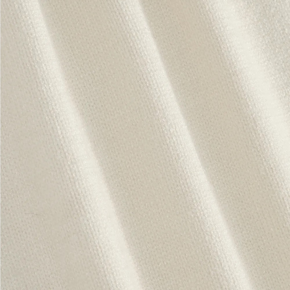 Cider Knit Solid Round Neckline Button Sweater Cr… - image 4